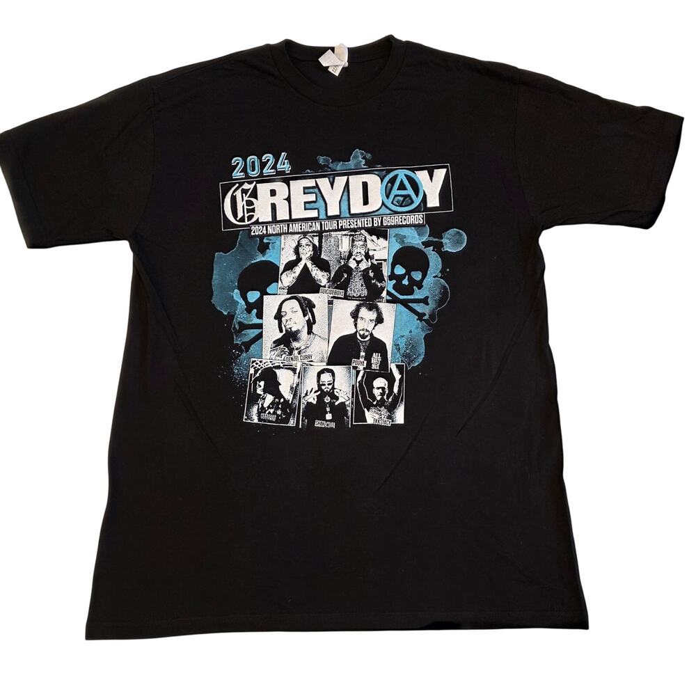 2024 Greyday Tour Shirt Large G59 Records Suicideboys Band Tee